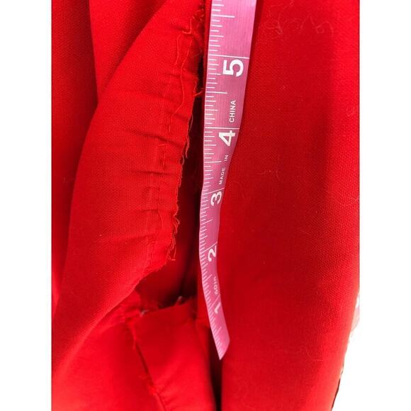Likely Celinda Dress Sleeveless Cowl Neck Ruched Column Evening Maxi Gown Red 4 - Picture 9 of 16